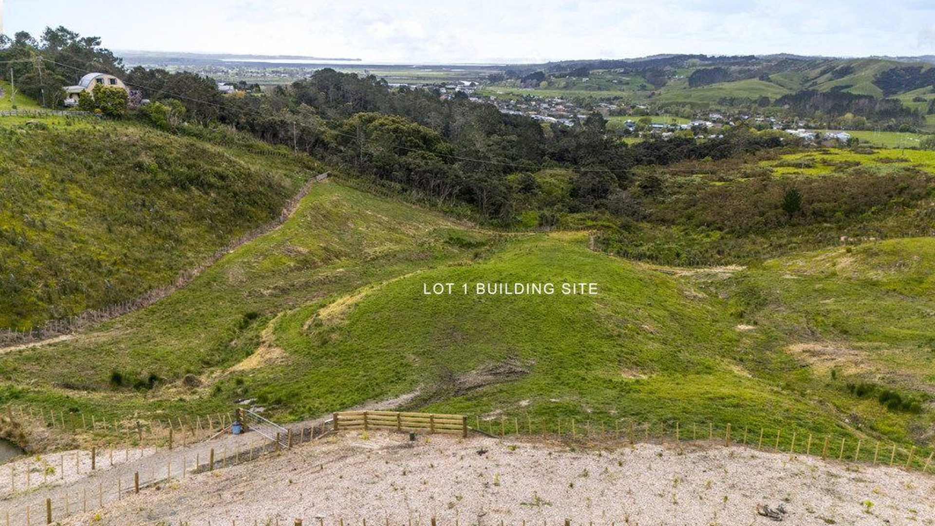 197 Wishart Road_ Helensville - Aerial Photo of Lot 1 Building Site