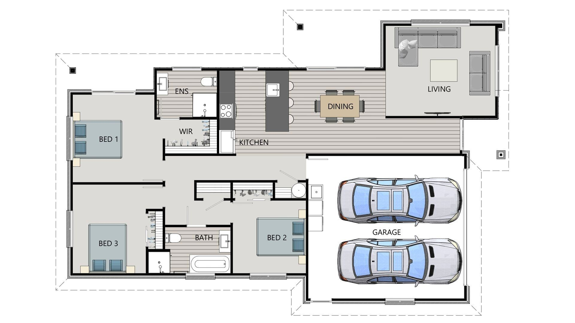 2_Lot 15 Maea Fields - floorplan