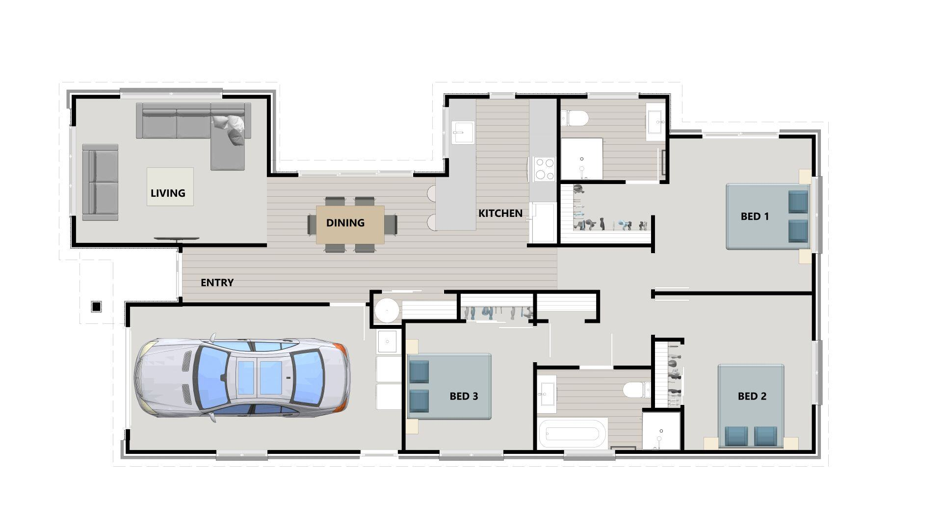 2_Lot 167 Stage 5 Te Awanui Waters - floorplan