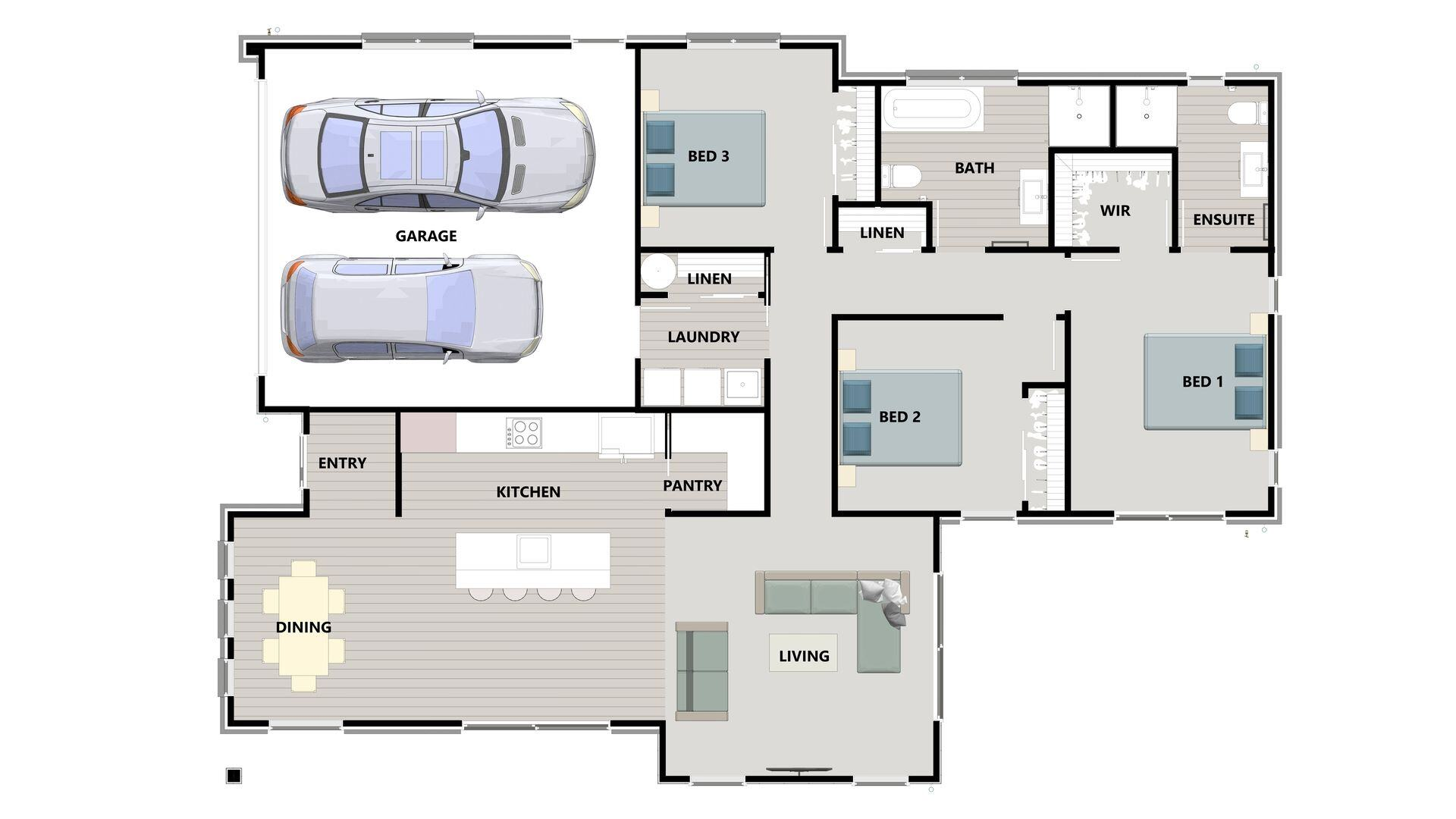 2_Lot 5 Maea Fields - floorplan