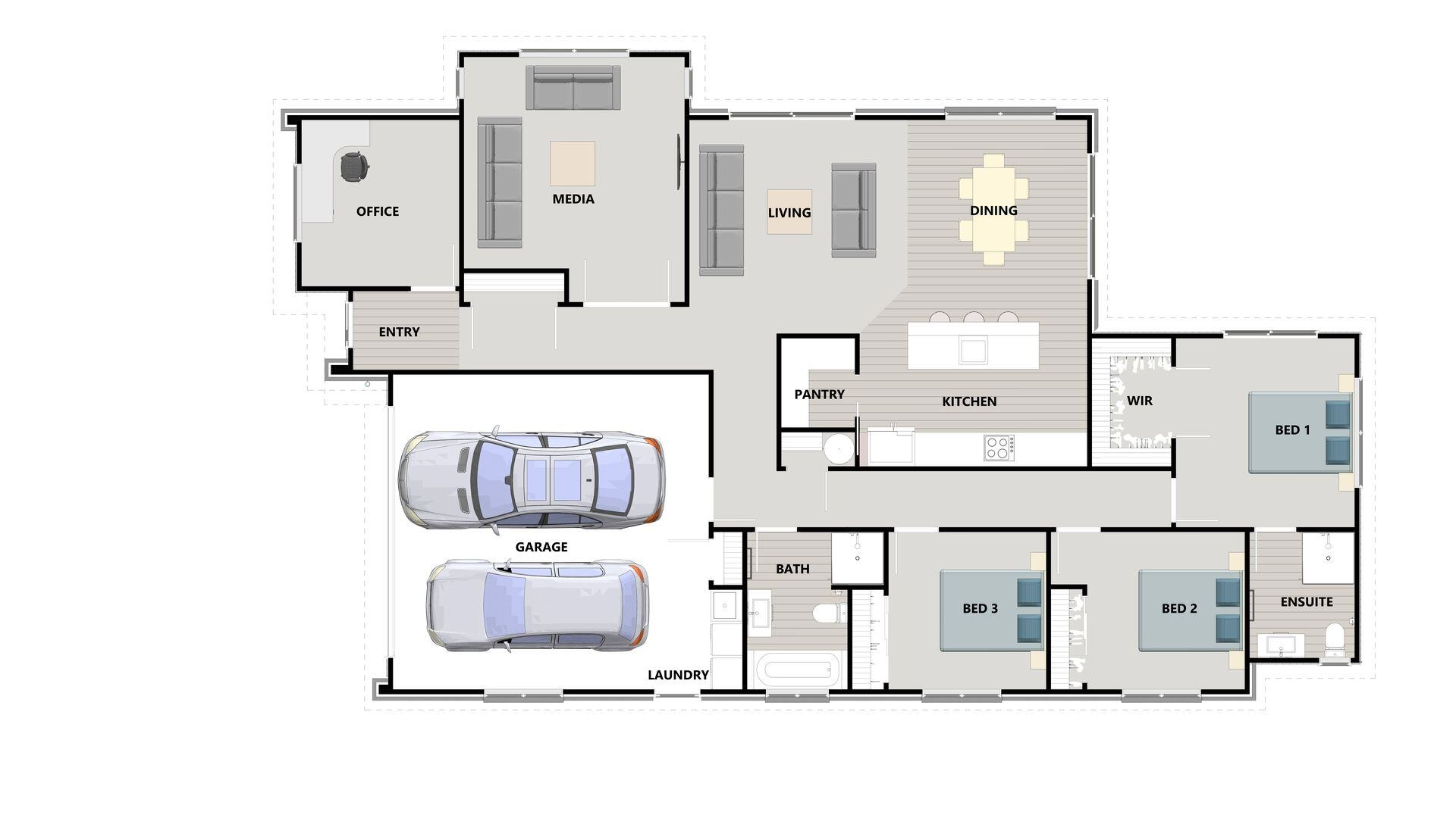 2_Lot 86 Maea Fields - floorplan