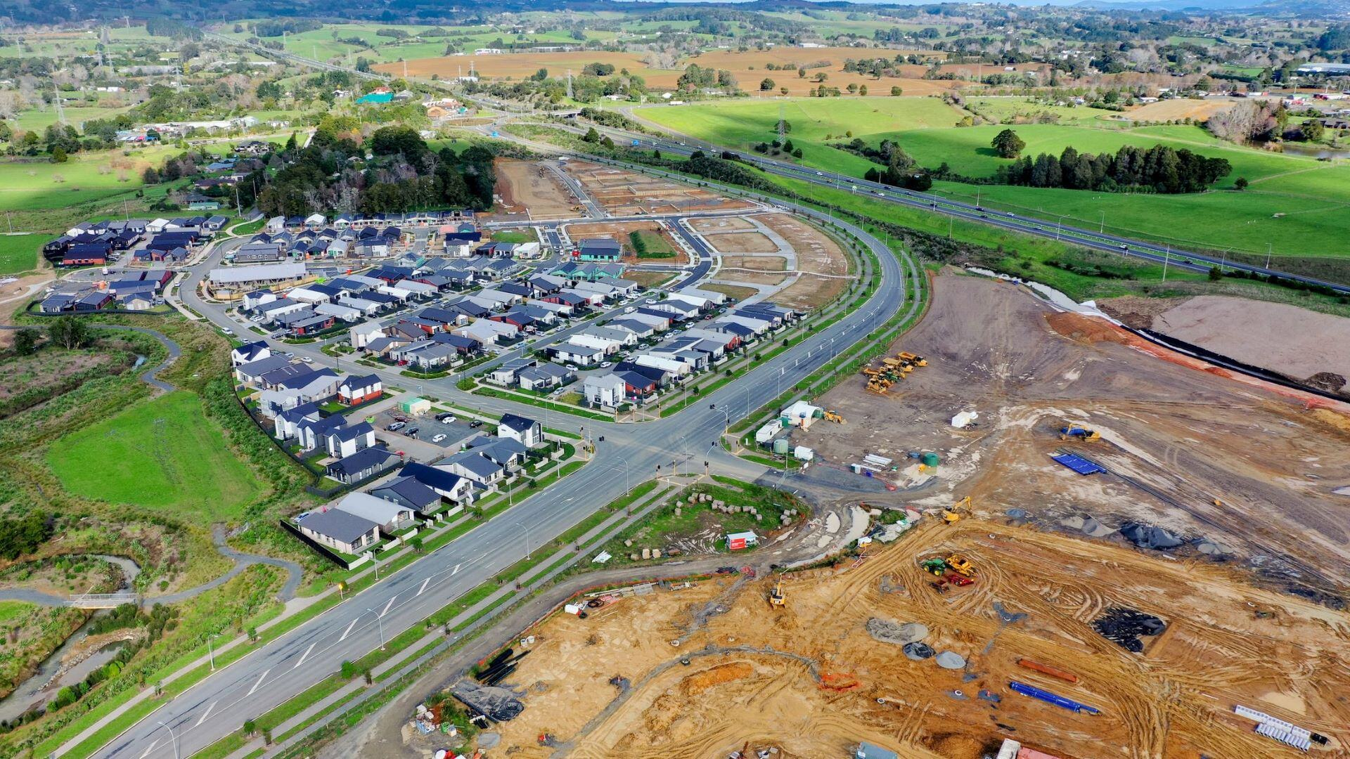 Hunua-Views---drone-of-subdivision