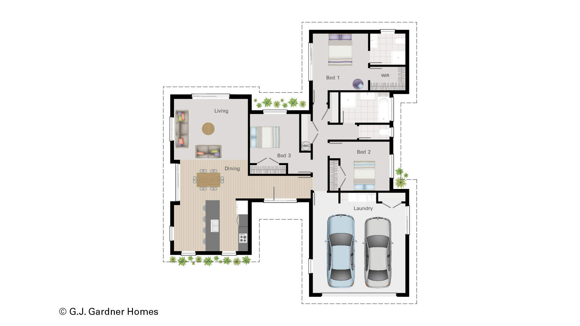 Lot 1_163 Ahuroa Rd - Carter floorplan-MIRRORED